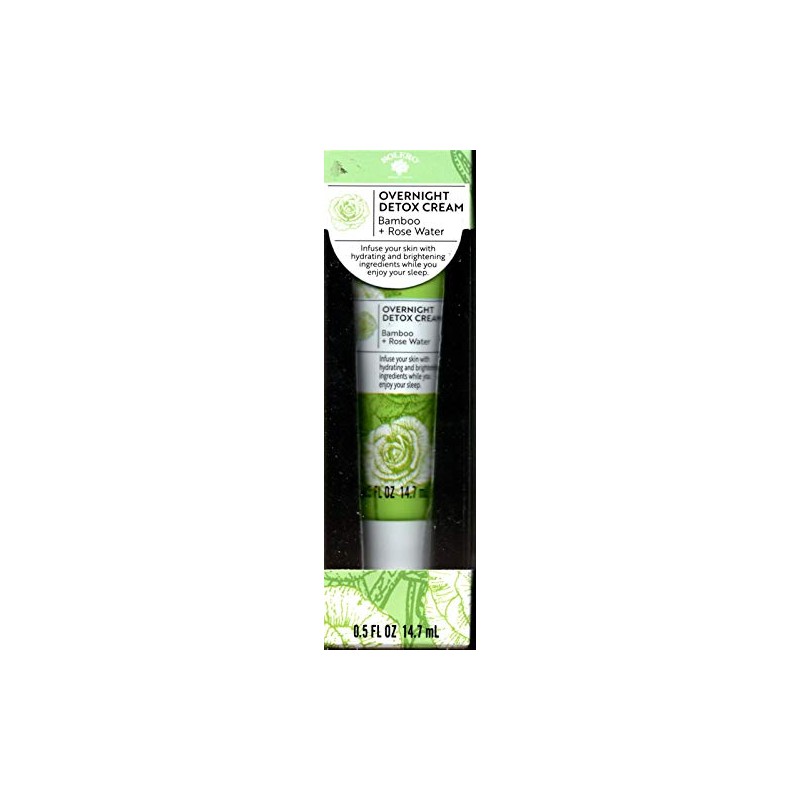 Bolero Beverly Hills Overnight Detox Cream Bamboo + Rose Water