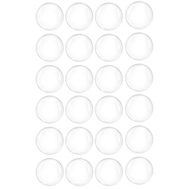 24X Door Stoppers Wall Protector, 2Inch Clear Door Knob Wall Protector for Walls Protects Wall