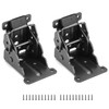 QWORK® 2 Pack Folding Lock Extension Self Locking Foldable Hinge