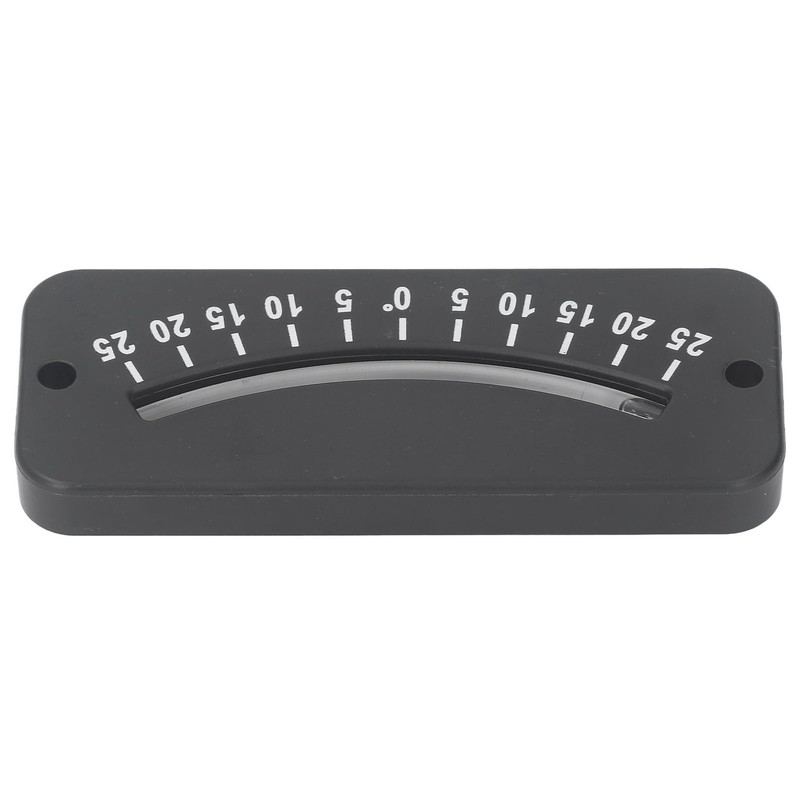 25° Inclinometer Multipurpose Angle Indicator High Resolution Inclinometer for Bulkhead