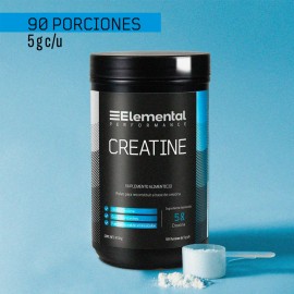 Elemental Performance Creatina Monohidratada 90 Porciones De 5g Ssaborizantes 450g                                                                    
