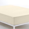 Bajera ajustable color crema - Cama de 90 (alto 28
