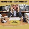 In a Meeting Triangular Table Tent Sign - High Visibility