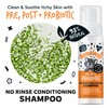 Bugalugs No Rinse Cat Shampoo for Itchy Skin with Prebiotics,