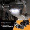 Foxelli Ultra Bright Rechargeable Headlamp – 18650 Battery, IPX7 Waterproof,