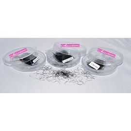 Alluring Combo deal of C curl .20mm x 11mm, 13mm, 15mm Eyelash Extension Loose Individual Glossy Lashes