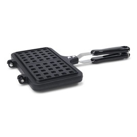 Patisse 10107 Belgian Double Waffle Iron Aluminium Black