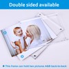 TVTCTU Acrylic Frame, 5x7 Acrylic Picture Frame, Double Sided Magnetic