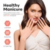 modelones Poly Nail Gel, Hema-Free 60ML Barely Pink Poly Extension