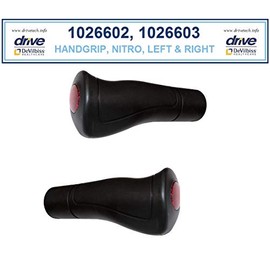 Left & Right Hand Grips for Drive Nitro Rollator, Model 10266 - 1 Pair