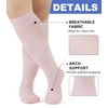 Breslatte Wide Calf Compression Socks for Women Men Plus Size
