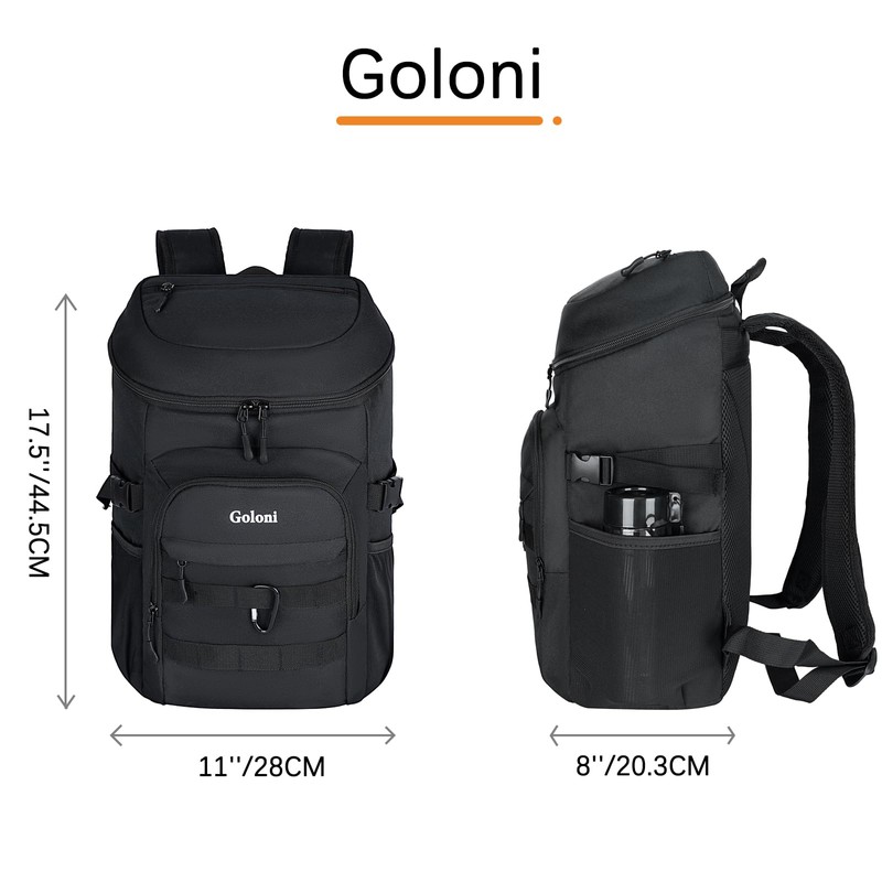 Upgraded Cooler Backpack 24 Cans – Lightweight Insulated Backpack Cooler,