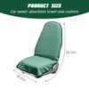 55.12 x 29.53 Inch Terry Cloth Car Seat Cover, Mint