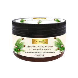 Crema De Manos, Rostro Y Cuerpo Con Aceite De Coco | Loción Nutritiva Para Piel Normal A Seca | Crema Hidratante Intensiva