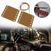 Grcfumo Motorcycle Handlebar Grip Covers, Motorcycle Grip Wraps, Leather Handle