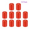 DMiotech 10pcs 15mm ID Red Rubber End Cap Bolt Protector
