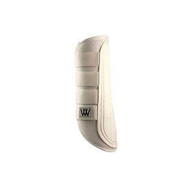 WOOF WEAR Single Lock Brushing Boots - Size:Medium Color:White