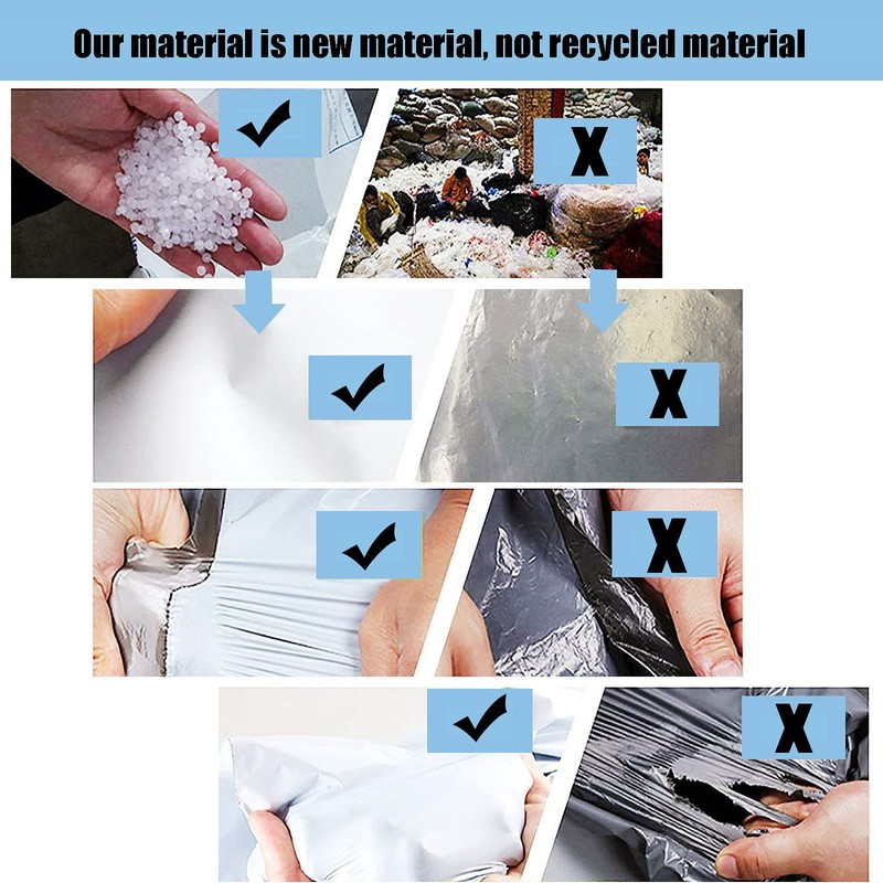 12P 23"x31"Extra Large White Plastic Mailing Postage Bag Post Parcel