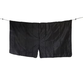 Hopzab Car Interior Divider Curtain, Black Double Row Partition Curtain, Removable Camper Van Curtains, Car Side Window Shades, Divider Privacy Window Curtains, for Most Vehicles