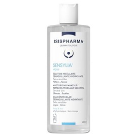 ISISPHARMA SENSYLIA AQUA, Solución Micelar Desmaquillante Hidratante, 400 ml, Todo Tipo de Piel