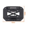 u-Box JL Wrangler Spare Tire Delete License Plate Relocation Kit