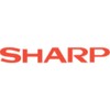 Sharp EL-125TWH Office Desktop Calculator - Black/White