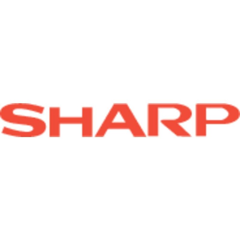 Sharp EL-125TWH Office Desktop Calculator - Black/White