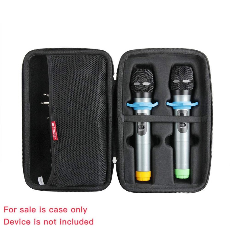 Hermitshell Hard Travel Case for Fifine UHF Dual Channel Wireless