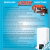 DrainX Tankless Water Heater Flushing Kit with Eco-safe Liquid Descaler