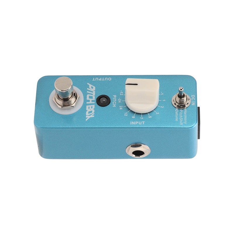 Guitar Pitch Shifts Pedal Metal Blue Reverb Effect Pedals with