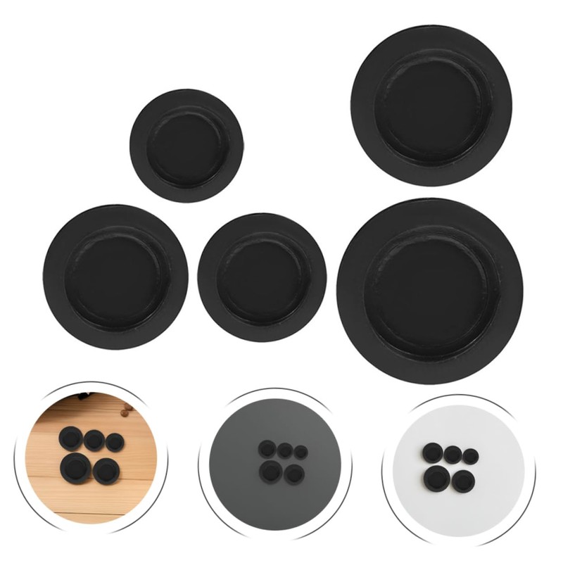 5Pcs Piggy Bank Replacement Stoppers Rubber Plugs for Bottom Caps