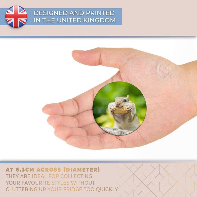 Destination Vinyl ltd Magnet for Refrigerator, Fridge - Cute Cheeky