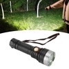 LED Flashlight 2 Levels High Brightness SST40 Wick White Light