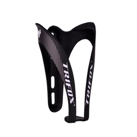 Bike Water Bottle Cage, Durable Ultralight Carbon Fiber Water Drink Holder Rack, Lightweight Carbon Fiber Water Bottle Holder for Bicycle, Cycling Bottle Holder Cages for MTB, Road Bike (Gray)