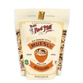 Bob's Red Mill Resealable Old Country Style Muesli Cereal, 40 Ounce (Pack of 4)