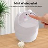 Cute Mini Desktop Trash Can, Cartoon Cat Animal Shape Waste