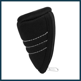 TUCKBOLD Black Zipper Closure Gear Shift Knob Cover for Auto Car Automotive Parts