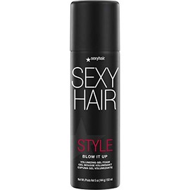 SexyHair Style Blow It Up Gel-Espuma Voluminizadora | Hasta 50% Más Volumen | Aporta Brillo | 150 ml