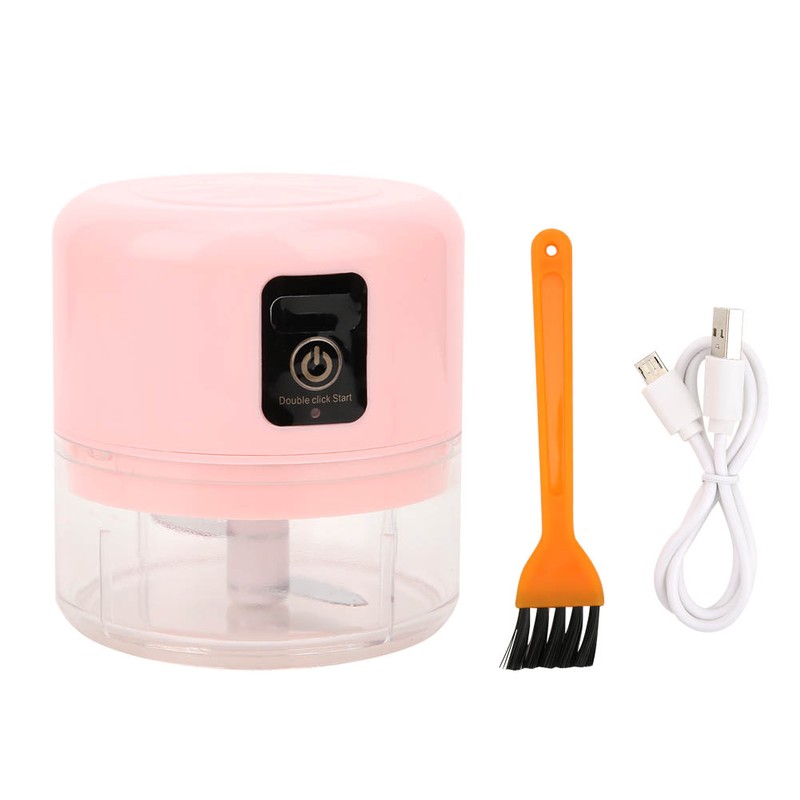 Intelligent Mini Electric Garlic Press Chopper Crusher USB Rechargeable Kitchen
