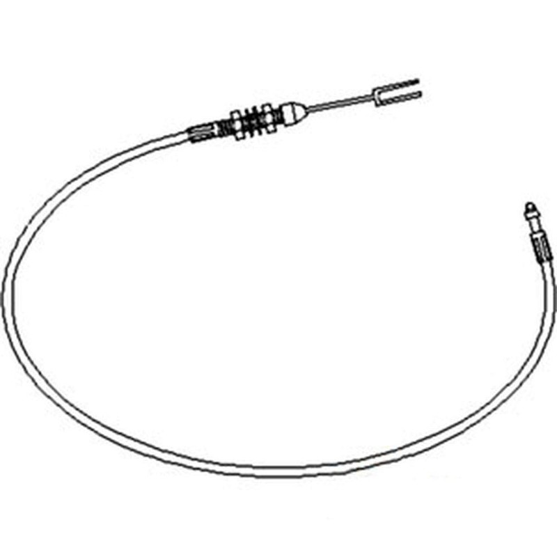 RAParts 3759026M91 Fits Massey Ferguson MF Foot Throttle Cable 240