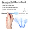 Yidootwo 8 PCS Dart Shaft Professional Winged Dart Shaft K