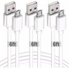 Micro USB Paquete De 3 Cables Micro Usb V8 Largo