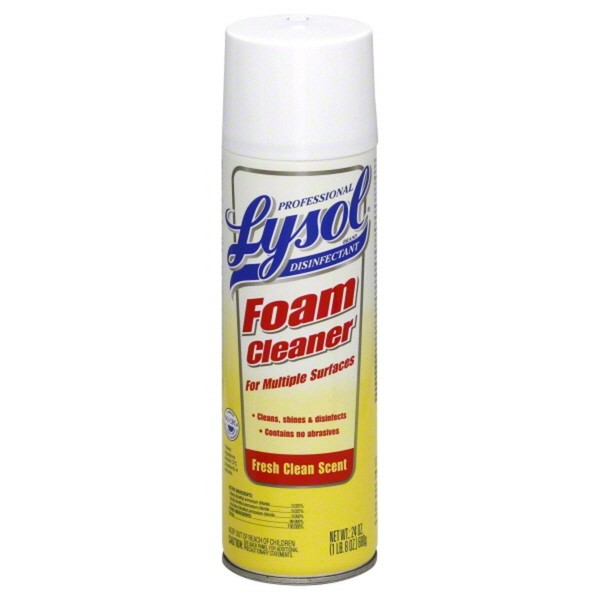 Lysol Professional Foam Cleaner for Multiple Surfaces, 24 Ounce