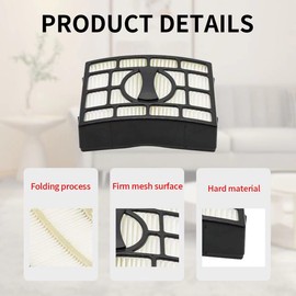 JYAILIFES CU530 Filter Replacement for Shark CU530 Lift-Away XL Upright Vacuum 2 Filters+4 Foam Felt Filters