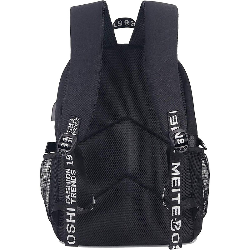 Roffatide Anime Backpack Printed College Bag Laptop Backpack with USB