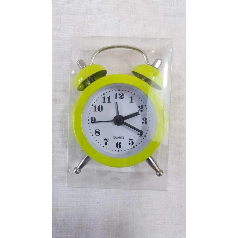 Mini Retro Travel Alarm Clock Creative Metal Digital Alarm Clock