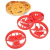 Emoji Pancake Molds and Egg Rings (4 Pack) for Kids