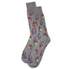 MeMoi - Calcetines coloridos para hombre Hanukkah Dreidel, Negro -,
