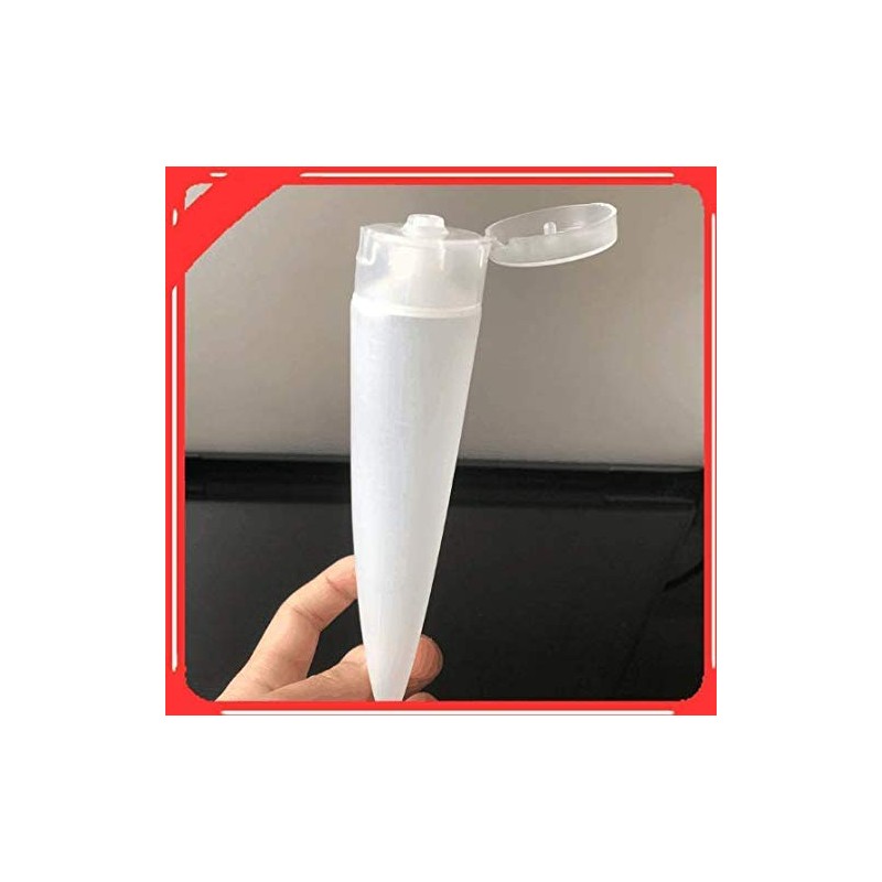 DNHCLL 10PCS 15ML Empty Reusable Plastic Empty Travel Cosmetic Soft