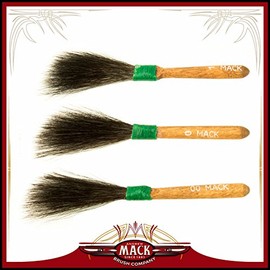 Andrew Mack Sword Striper Series 20 Set Size 00-1 Pinstriping Squirrel Brushes